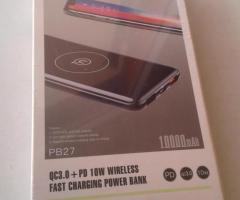 Usams PB27 10000mah Wireless Fast Charging Power Bank - Image 2