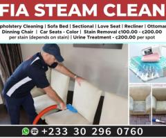 Upholstery cleaning