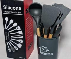 Silicone Kitchen Utensils Set