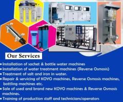 Sachet water machines Engineer