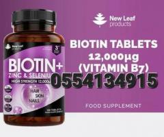 Biotin With Zinc & Selenium 12,000mcg - UK Sourced - Image 3