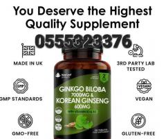 Ginkgo Biloba Korean Ginseng Tablets - HIGH STRENGTH - Image 4