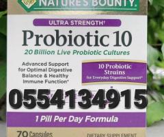 Nature's Bounty Ultra Strength Probiotic 10, 70 Capsules - Image 3