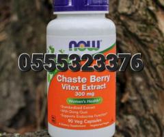 NOW Supplements Chaste Berry Vitex Extract 300 mg - Image 3