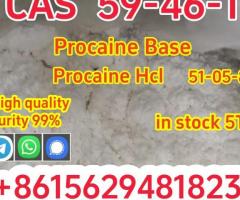 Hot selling products 59-46-1 Procaine Local anesthesia Lidocaine Benzocaine