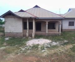 3bdrm en suite uncompleted house 