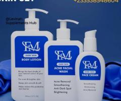 FM Dark and Chocolate Skin Care Set in Kumasi 0538548604