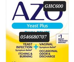 AZO Yeast Plus dual relief