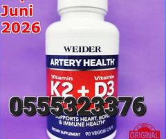 Weider Artery Health Vitamin K2 Vitamin D3 - Image 2