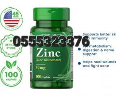 Puritan's Pride Zinc 50mg - Image 2